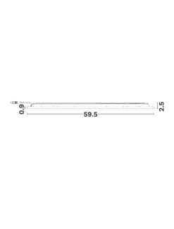Луна за вграждане Nova Luce LED PANEL 9540318 бял детайл 4