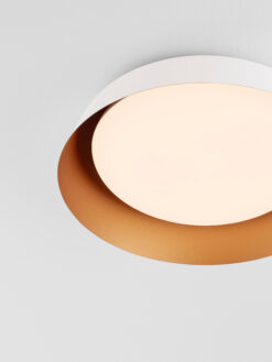 Абажур Nova Luce SOLVIA 9540324 бял в интериор