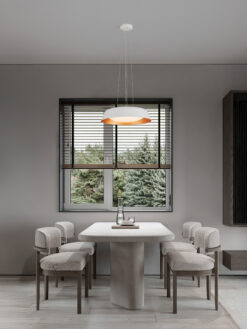 Абажур Nova Luce SOLVIA 9540324 бял детайл 3