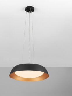 Абажур Nova Luce SOLVIA 9540327 черен детайл 4