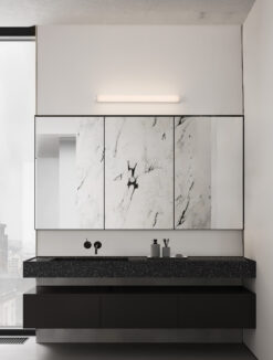 Аплик за баня Nova Luce COR 9540330 бял