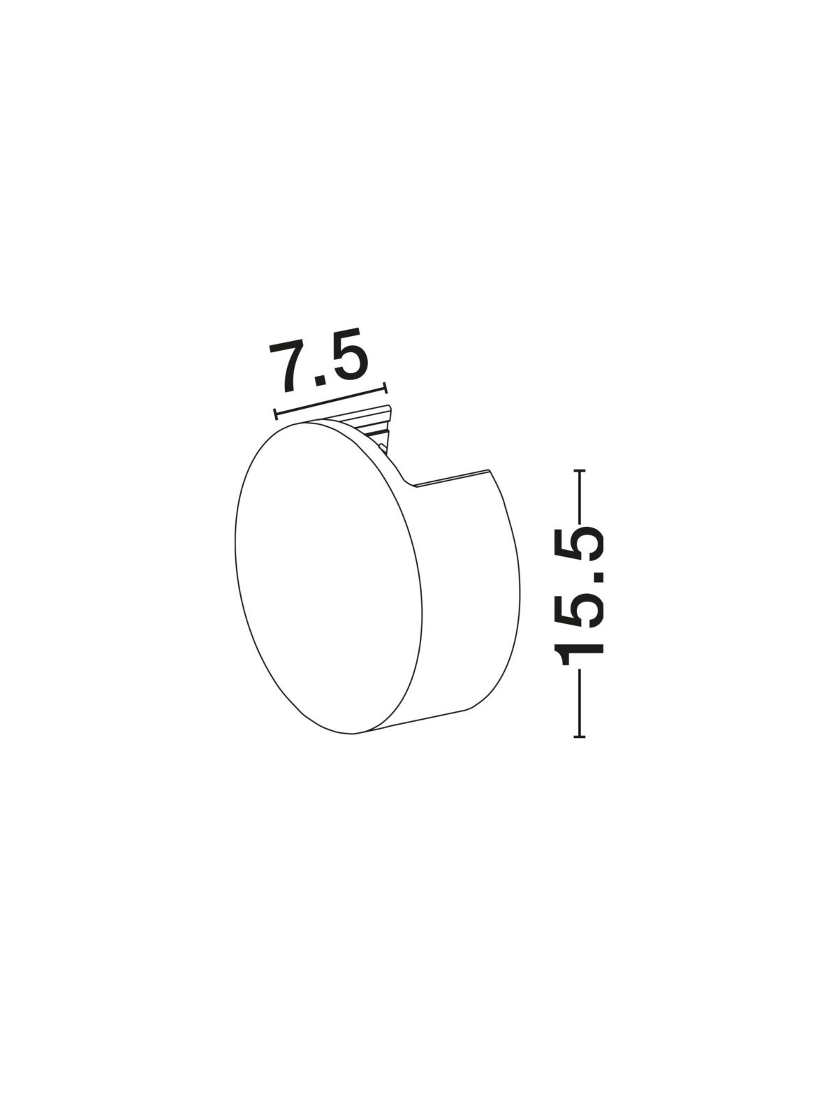 Аплик Nova Luce AWA 9540402 бял детайл 6