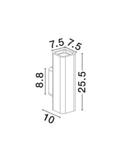 Аплик Nova Luce SERENE 9540403 бял детайл 6