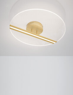 Плафониера Nova Luce JERTUNA 9545330 златист детайл 3