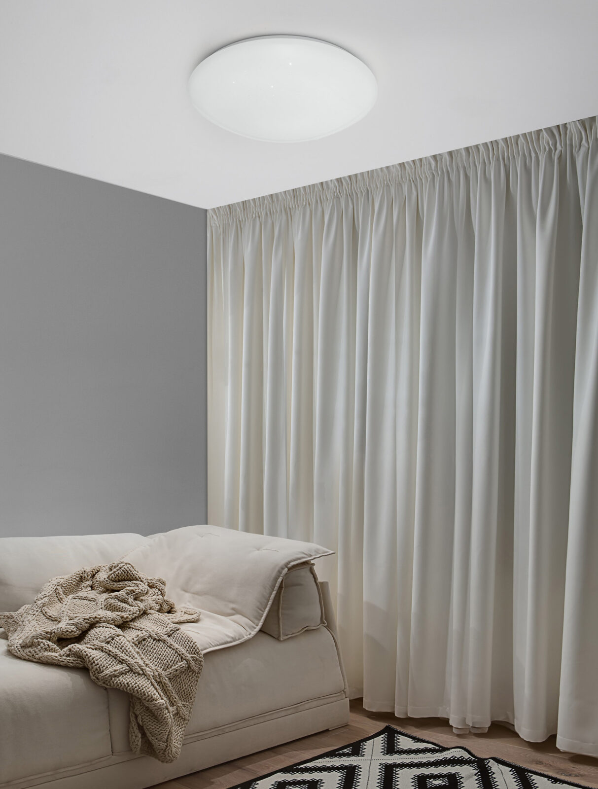 Плафониера Nova Luce MINORI 9546040 бял