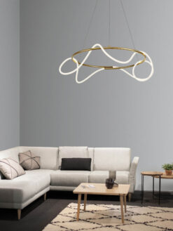 Полилей Nova Luce TIRIAC 9548104 златист
