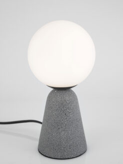 Настолна лампа Nova Luce ZERO 9577010 сив детайл 2