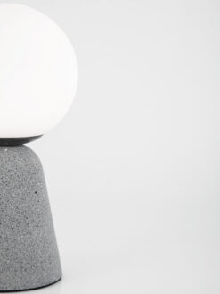 Настолна лампа Nova Luce ZERO 9577010 сив детайл 6