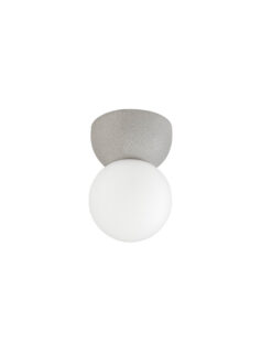 Плафониера Nova Luce ZERO 9577015 сив в интериор