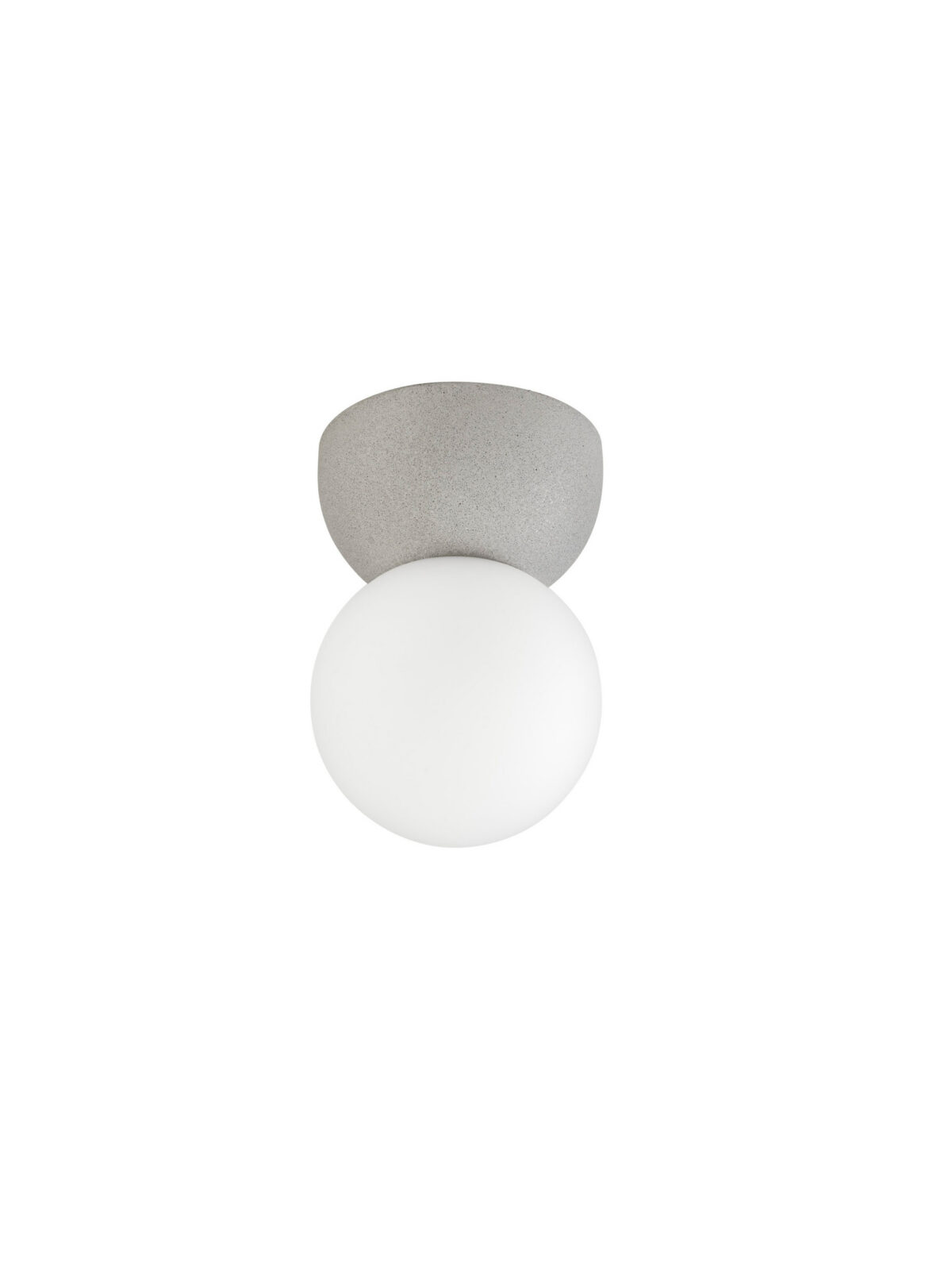 Плафониера Nova Luce ZERO 9577015 сив в интериор
