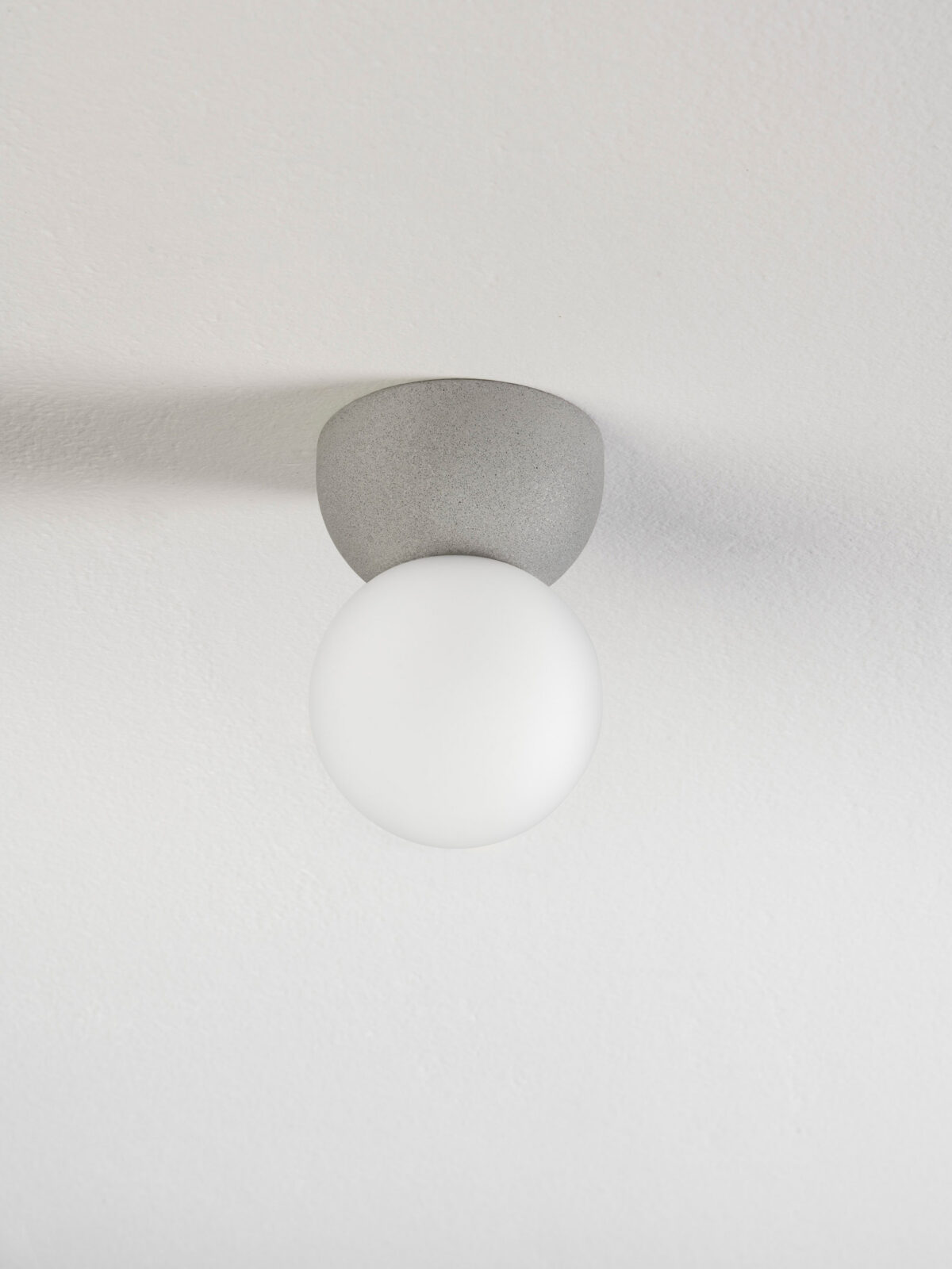 Плафониера Nova Luce ZERO 9577015 сив детайл 2