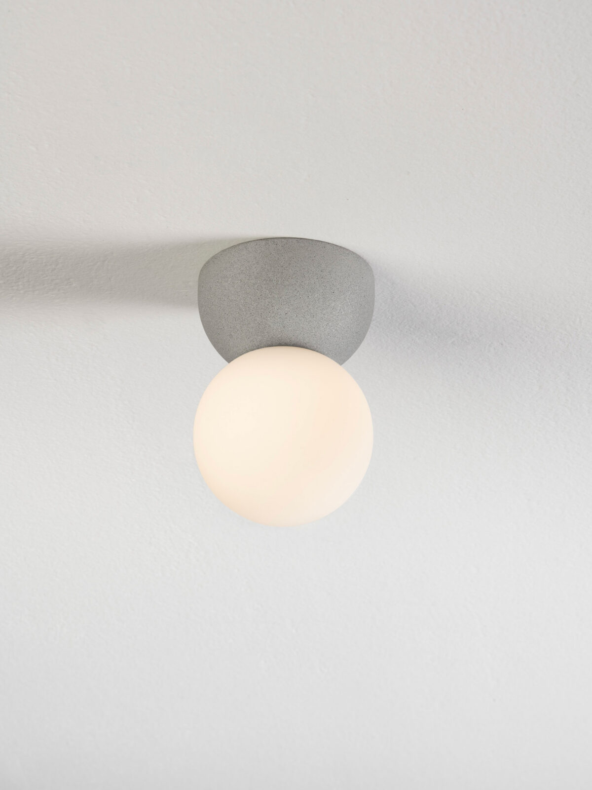 Плафониера Nova Luce ZERO 9577015 сив детайл 3