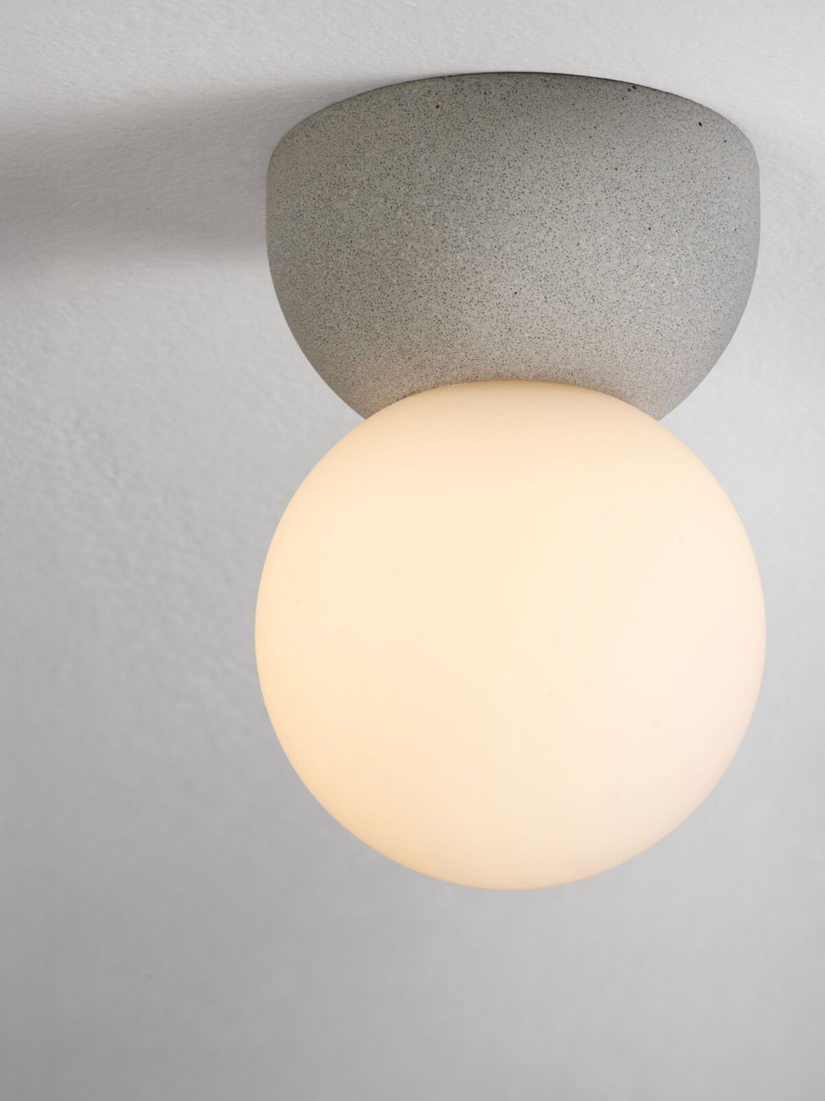 Плафониера Nova Luce ZERO 9577015 сив детайл 4
