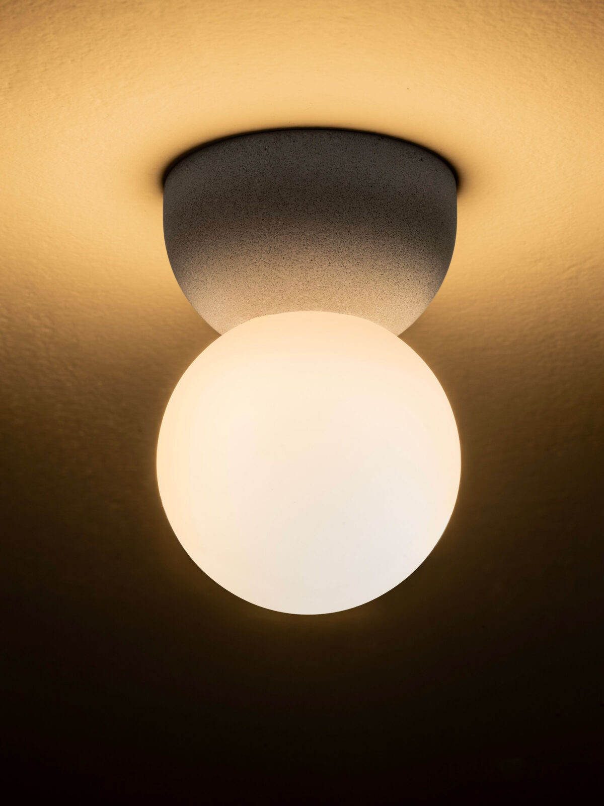 Плафониера Nova Luce ZERO 9577015 сив детайл 5