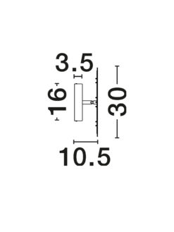 Аплик Nova Luce ALIDA 9580601 детайл 6
