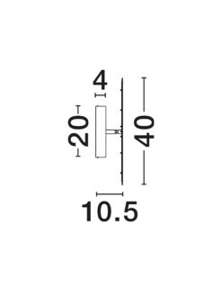 Аплик Nova Luce ALIDA 9580603 детайл 6