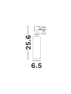 Магнитно тяло Nova Luce 4-WIRES TRACK 9580633 черен детайл 2