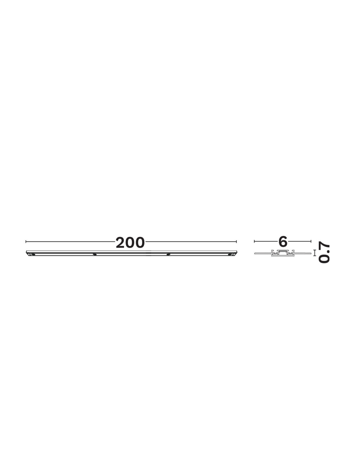 Шина Nova Luce SHALLOW 9580653 бял детайл 2