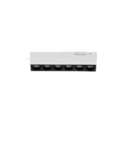 Магнитно тяло Nova Luce SHALLOW 9580654 бял в интериор