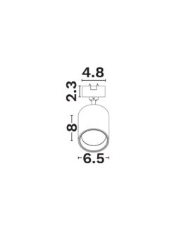 Магнитно тяло Nova Luce SHALLOW 9580733 черен детайл 3