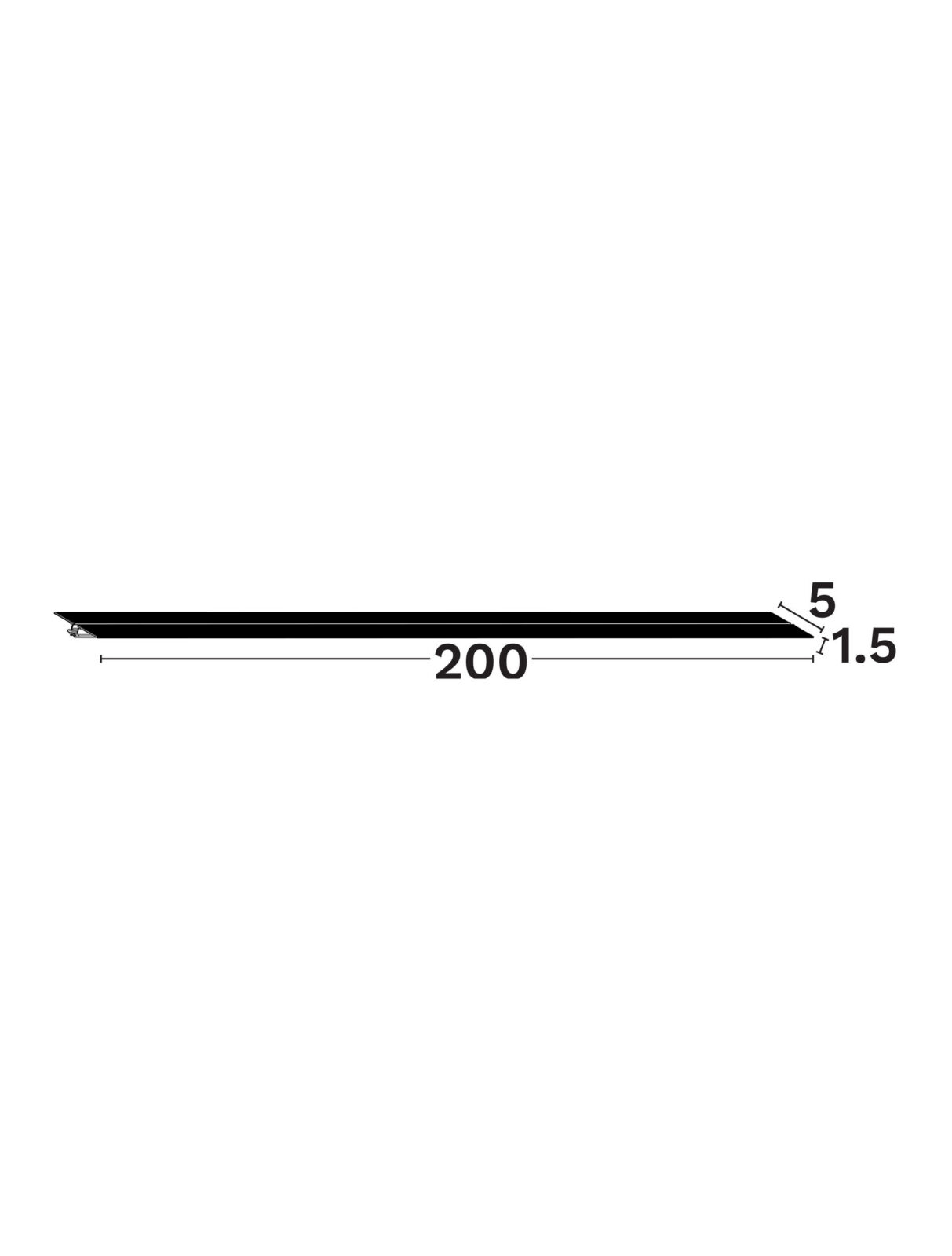 Шина Nova Luce 5MM 9580753 черен детайл 2