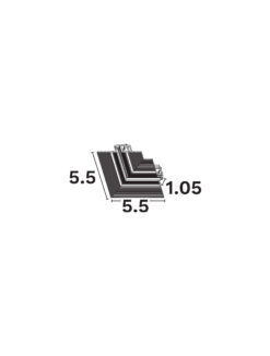Конектор Nova Luce 5MM 9580761 черен в интериор