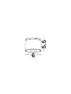 Магнитно тяло Nova Luce 5MM 9580773 черен детайл 3