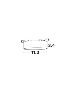 Магнитно тяло Nova Luce 5MM 9580775 черен детайл 2