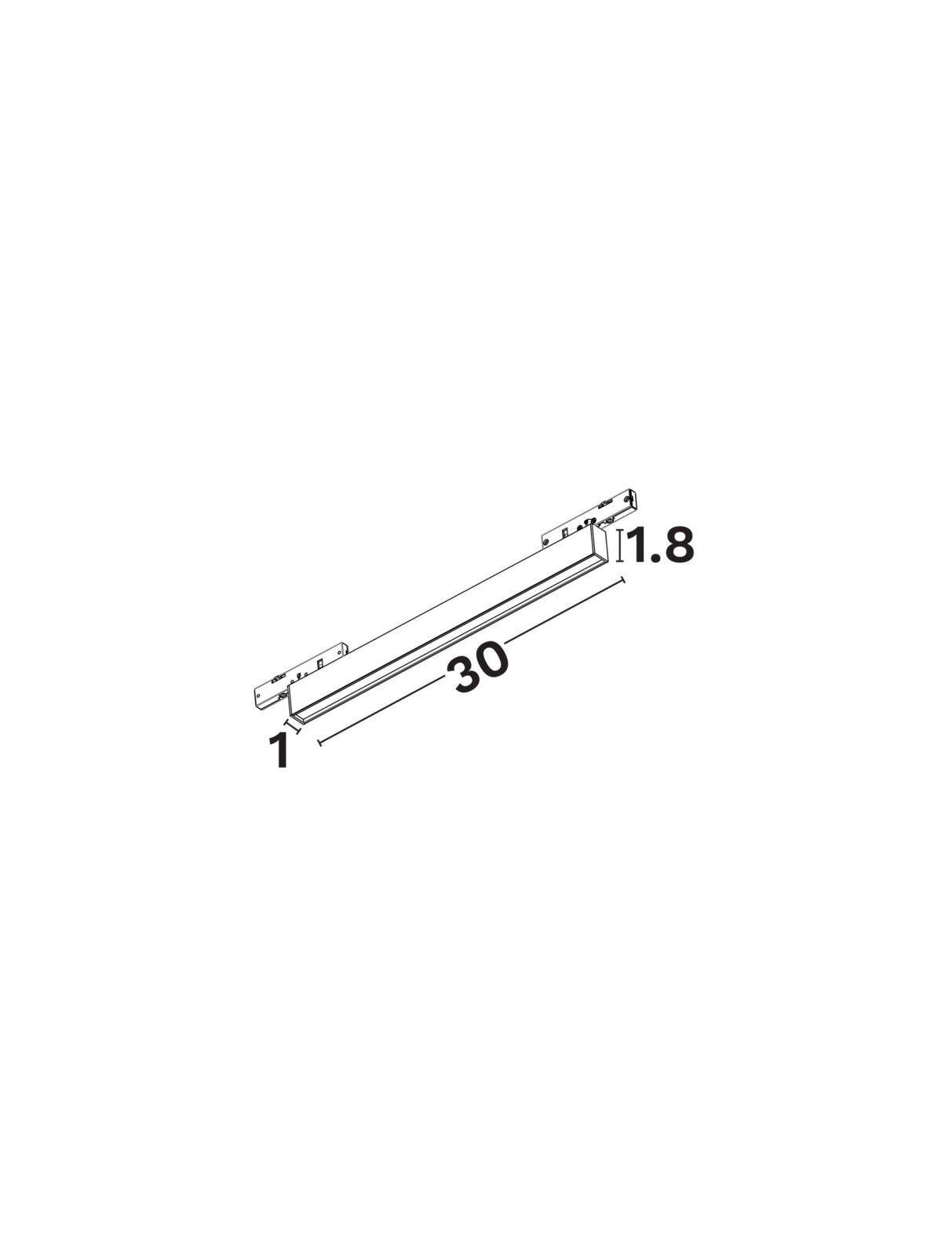 Магнитно тяло Nova Luce 5MM 9580781 черен детайл 2