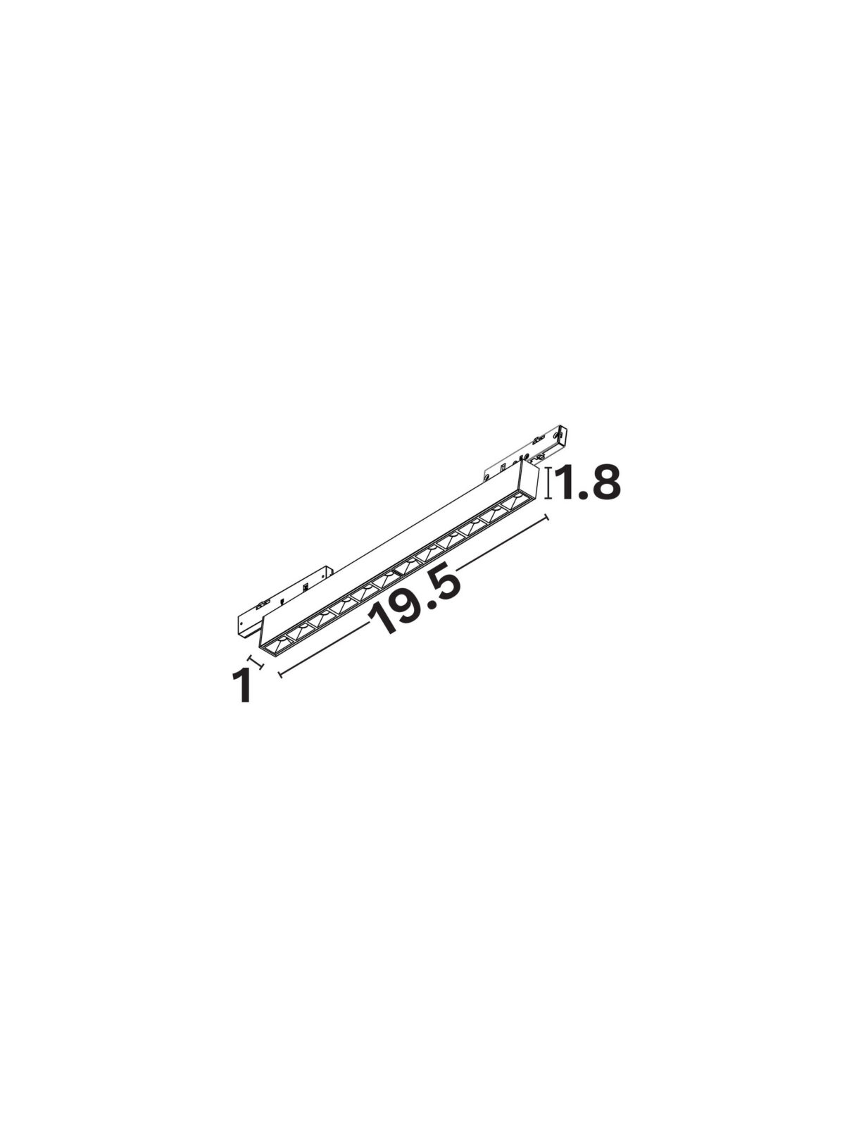 Магнитно тяло Nova Luce 5MM 9580782 черен детайл 2