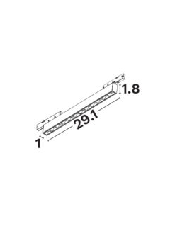 Магнитно тяло Nova Luce 5MM 9580783 черен детайл 2