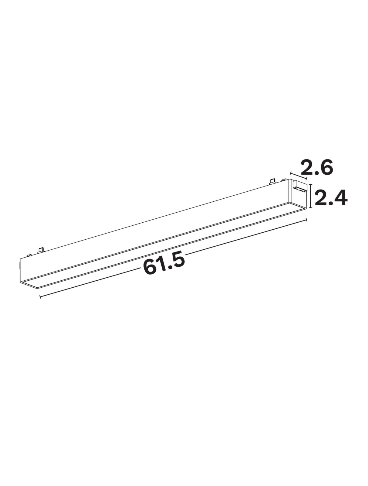 Магнитно тяло Nova Luce FLAT 9580815 черен детайл 4