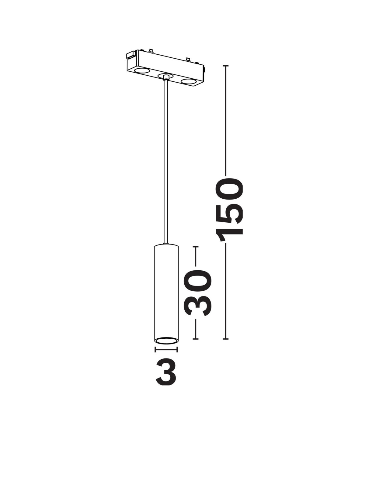 Магнитно тяло Nova Luce FLAT 9580820 черен детайл 2