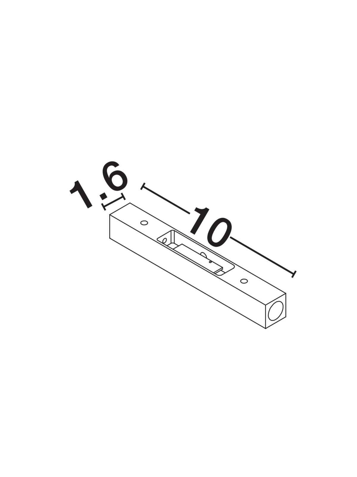 Конектор Nova Luce IVY 9580908 черен в интериор