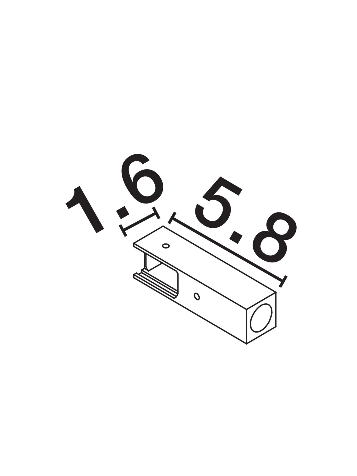Конектор Nova Luce IVY 9580915 черен в интериор