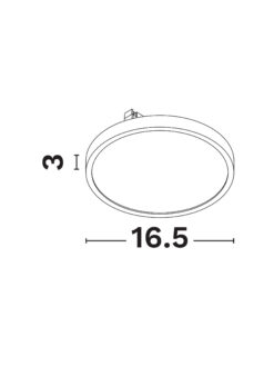Магнитно тяло Nova Luce IVY 9580922 черен детайл 4