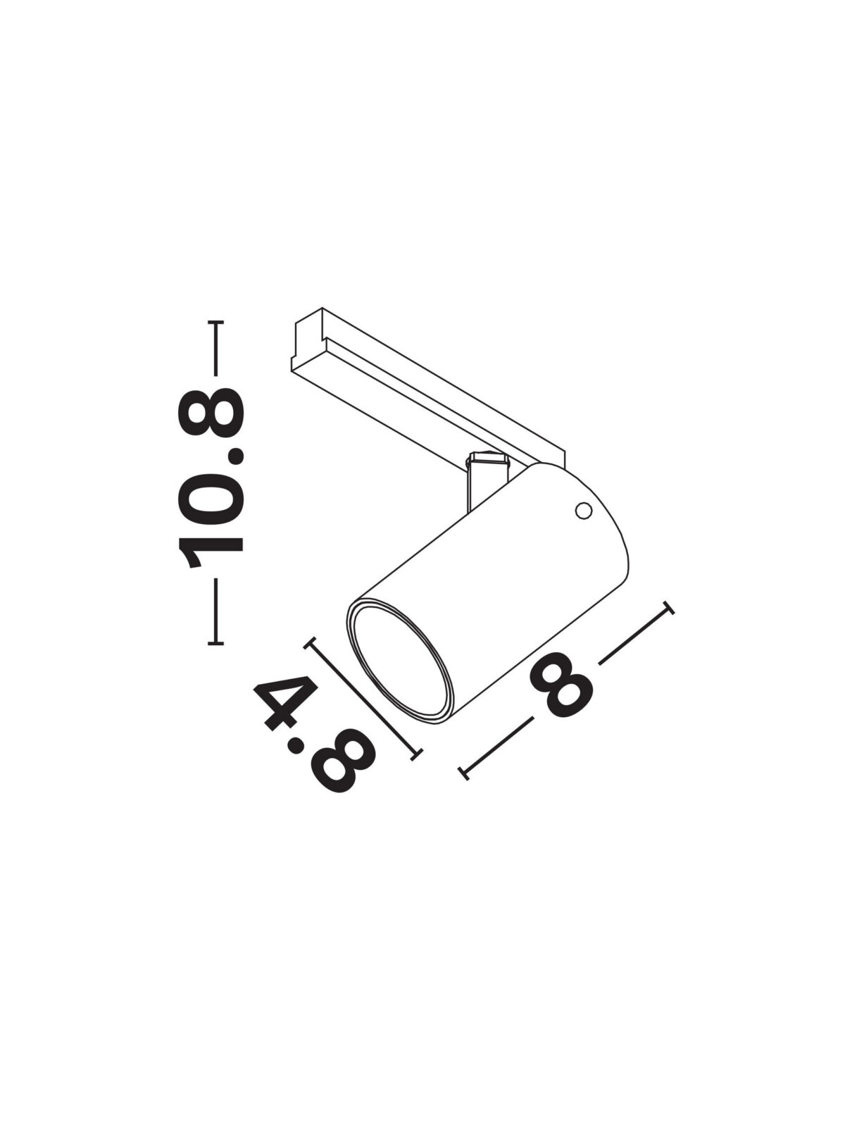 Магнитно тяло Nova Luce IVY 9580923 черен детайл 4