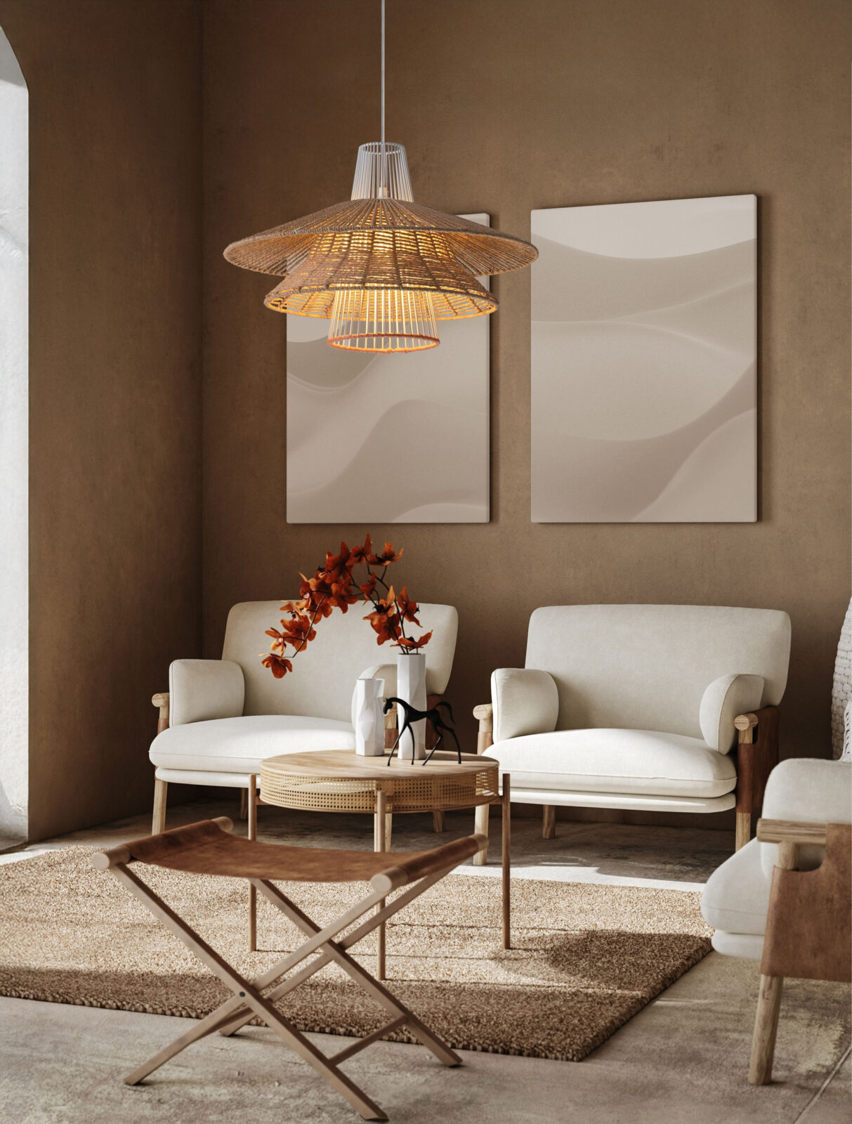 Полилей Nova Luce KAO 9586600 бял