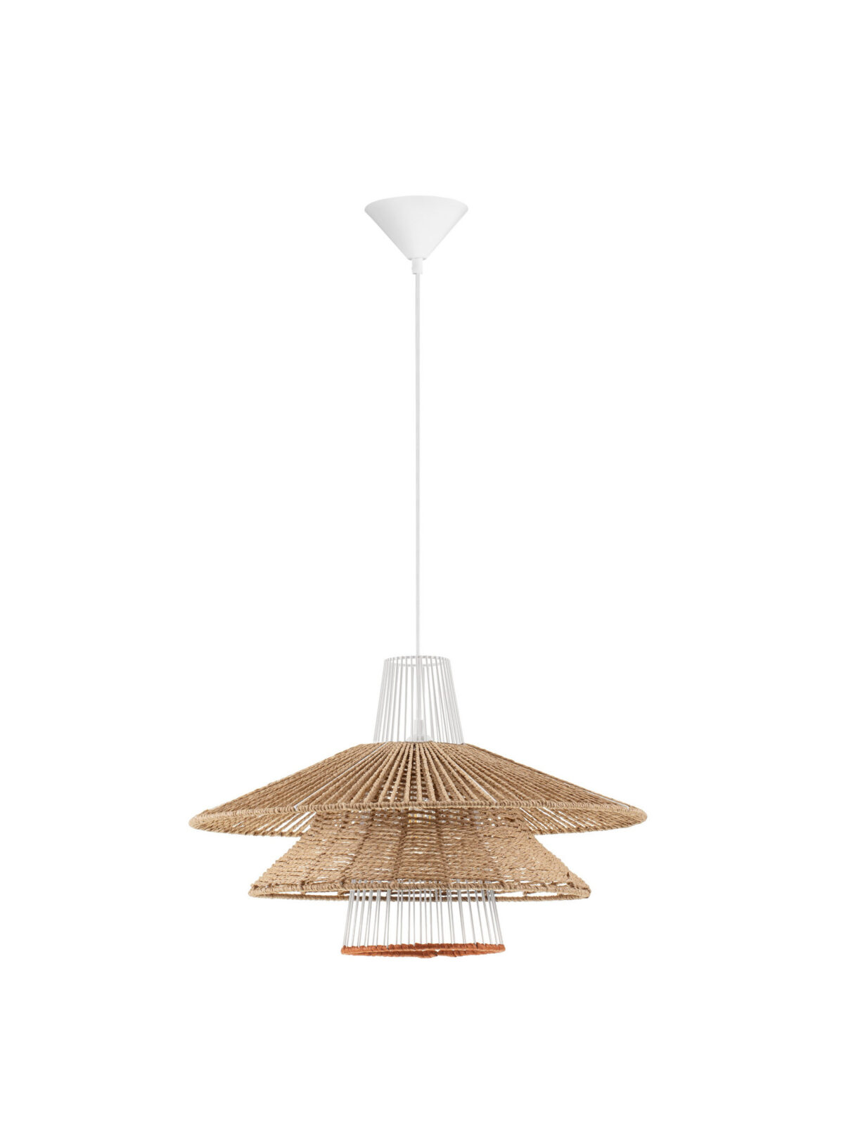 Полилей Nova Luce KAO 9586600 бял в интериор