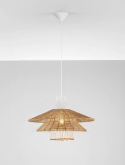 Полилей Nova Luce KAO 9586600 бял детайл 3