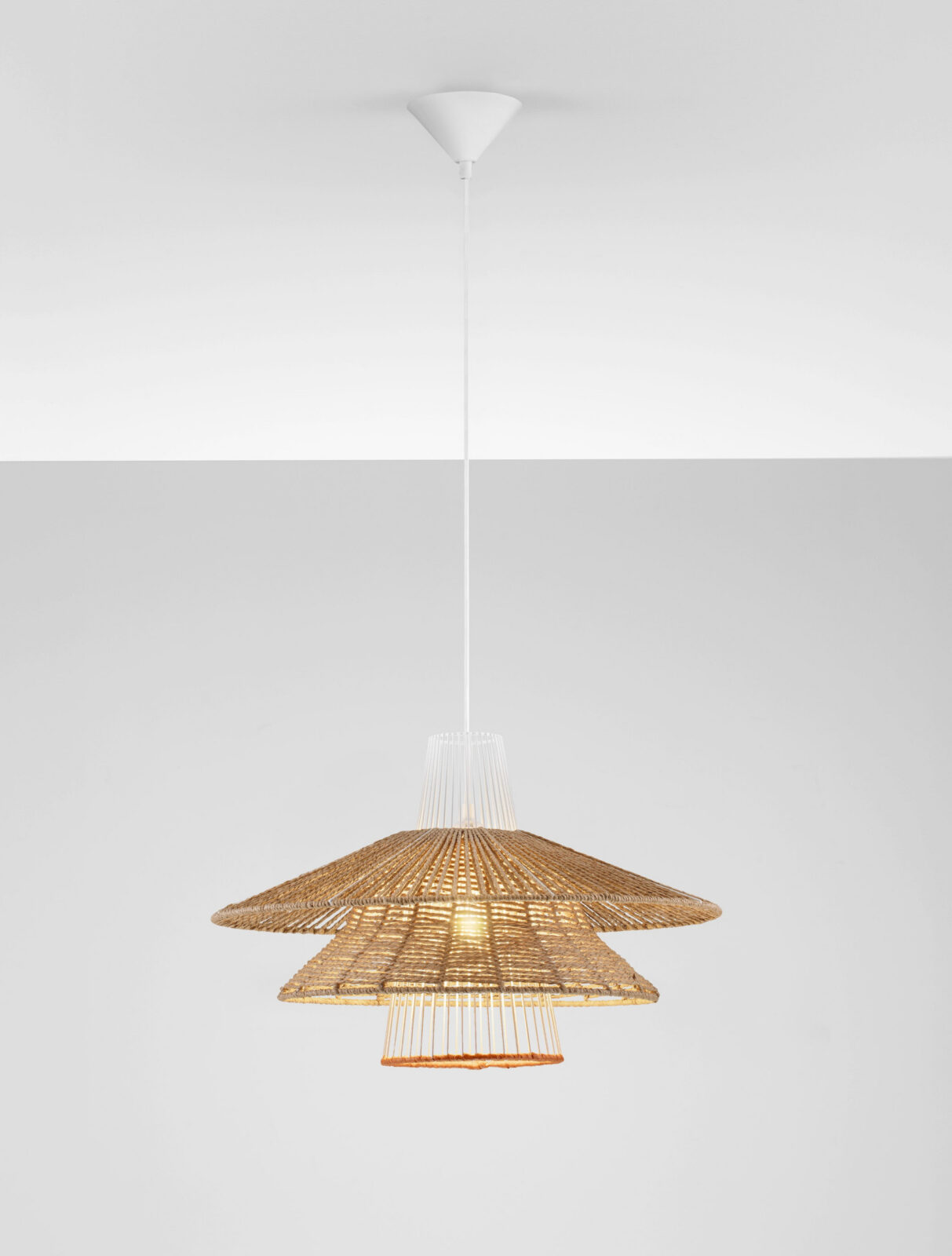 Полилей Nova Luce KAO 9586600 бял детайл 3