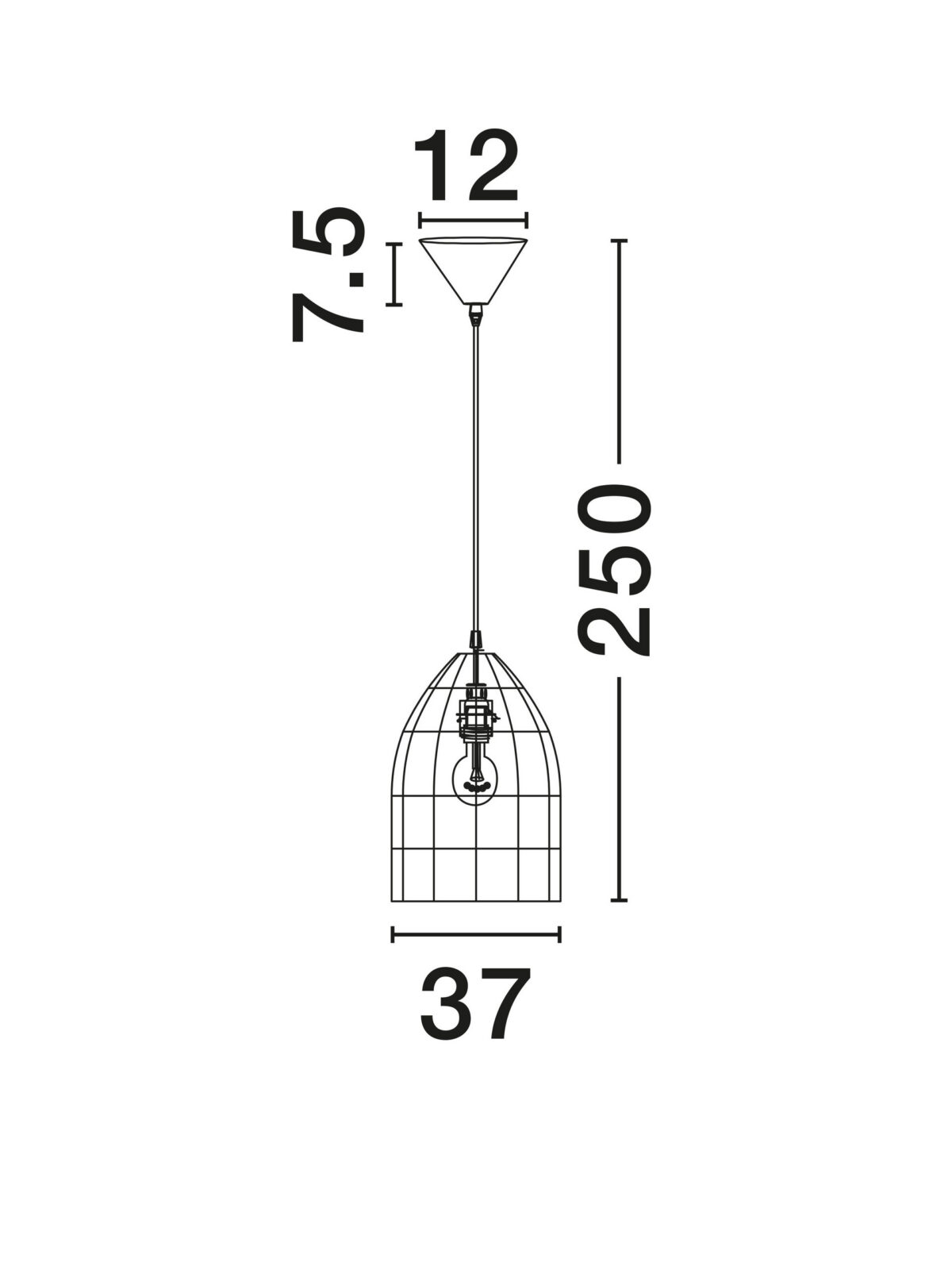 Полилей Nova Luce MAPI 9586605 червен детайл 5
