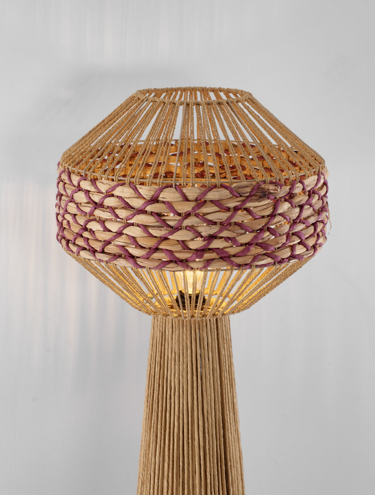 Лампион Nova Luce MAPI 9586607 червен детайл 4