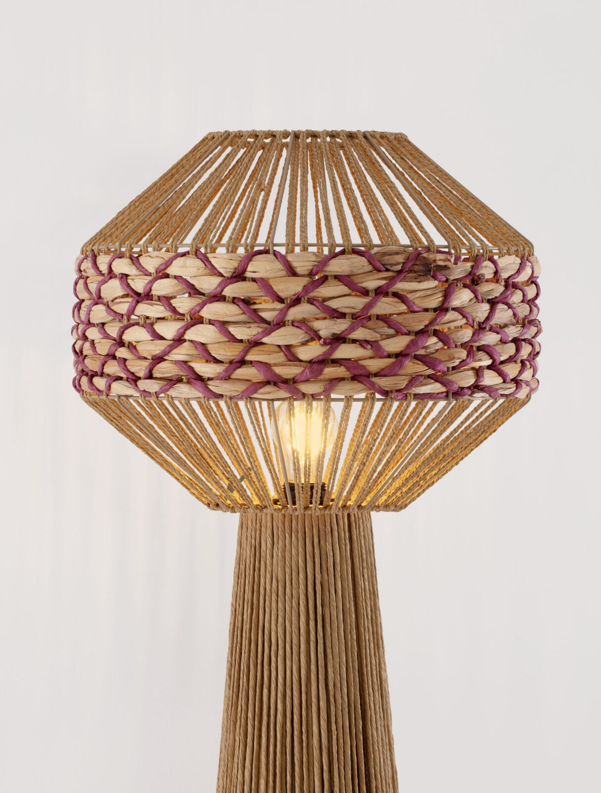 Лампион Nova Luce MAPI 9586607 червен детайл 5