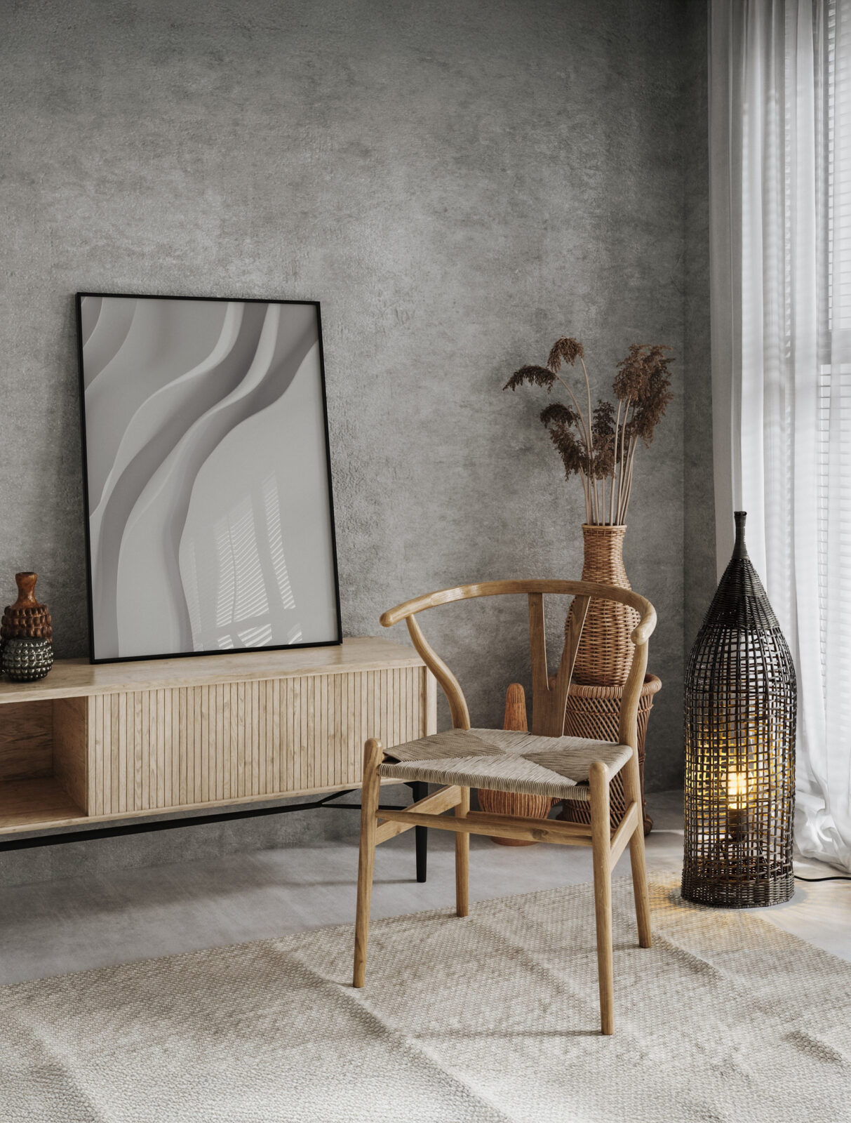Лампион Nova Luce NAOS 9586629 черен