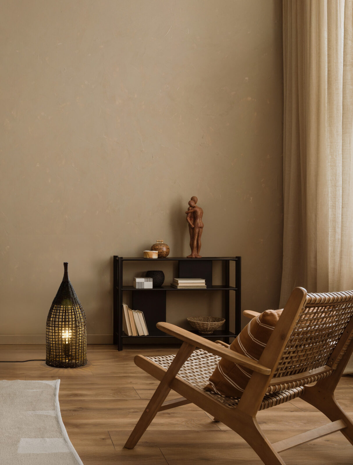 Лампион Nova Luce NAOS 9586630 черен
