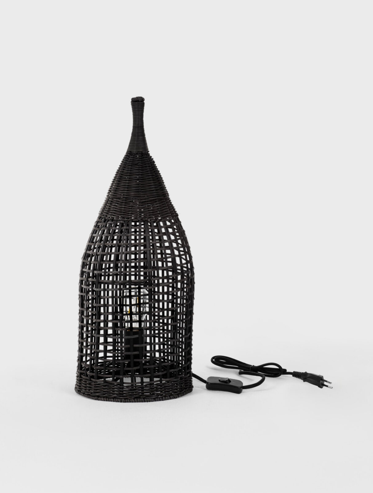 Лампион Nova Luce NAOS 9586630 черен детайл 2