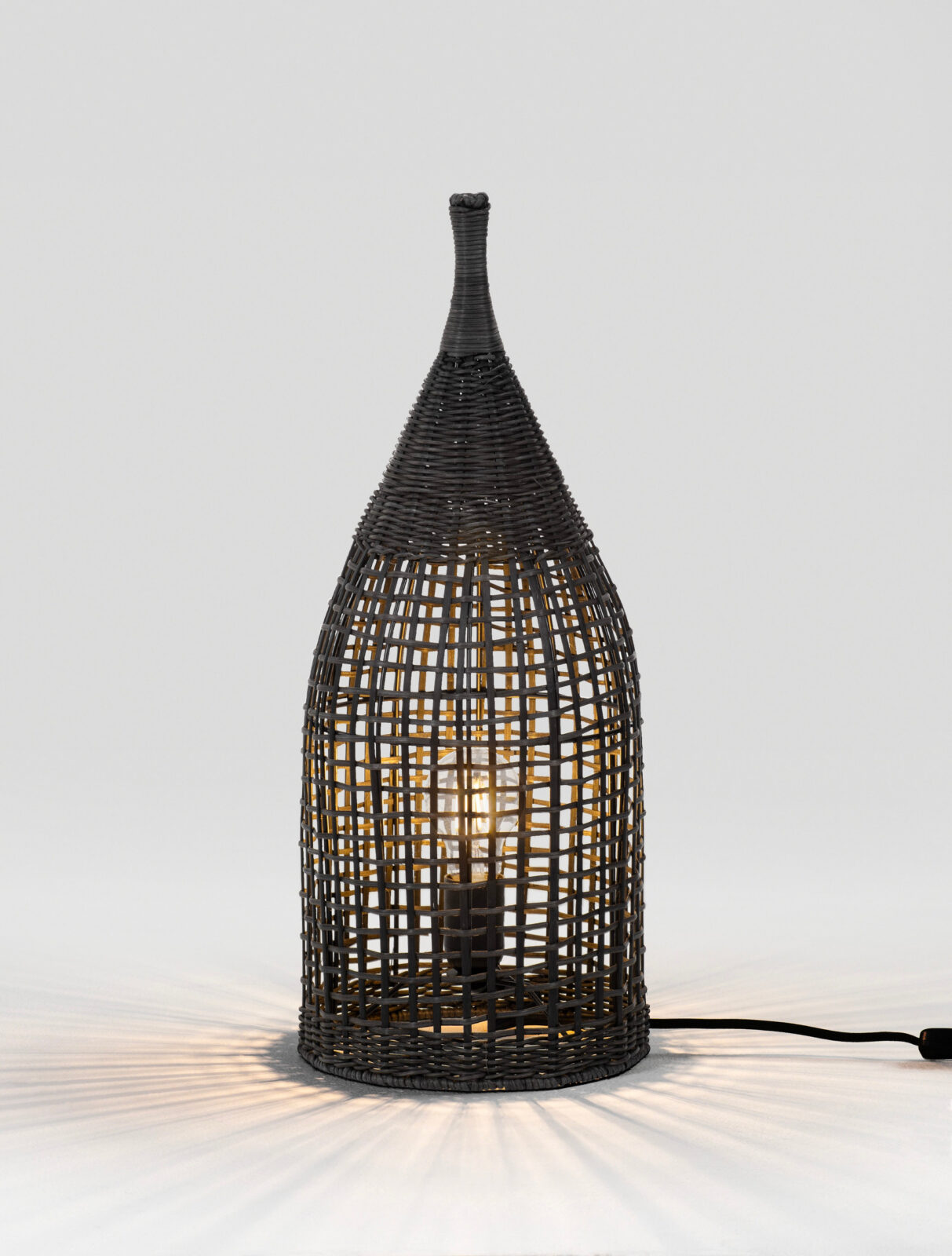 Лампион Nova Luce NAOS 9586630 черен детайл 3