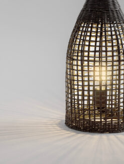 Лампион Nova Luce NAOS 9586630 черен детайл 4
