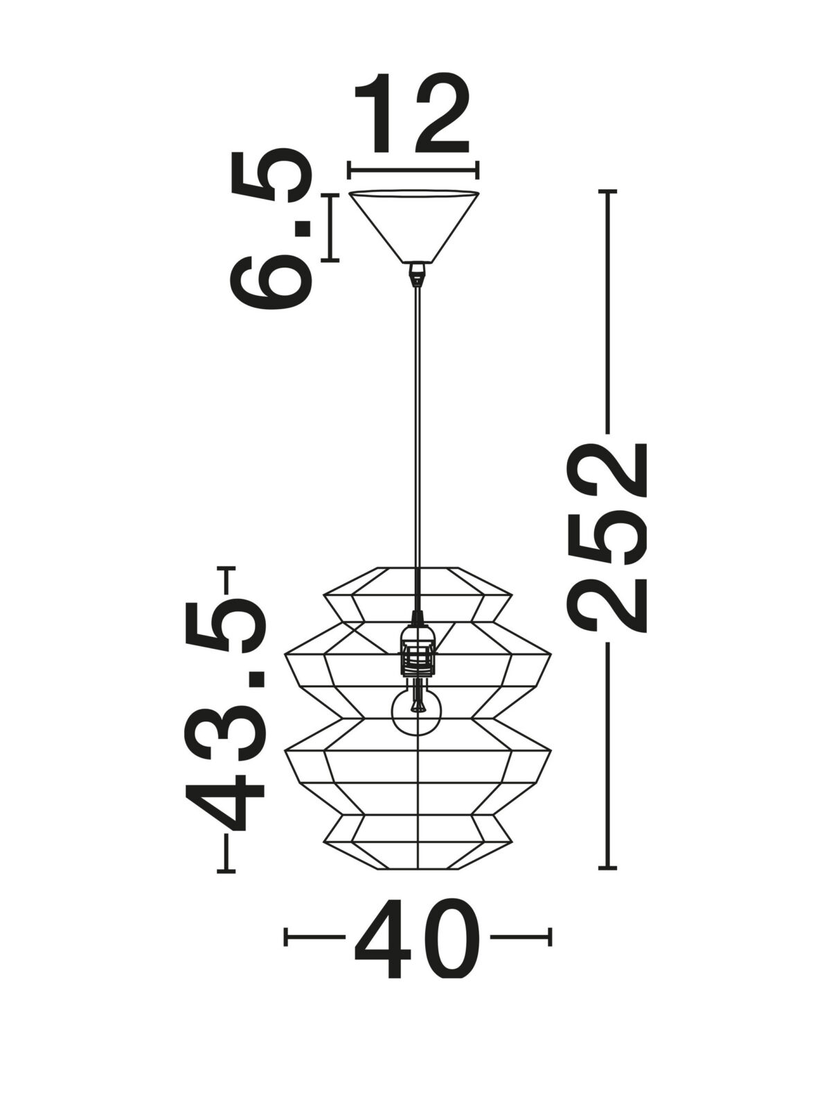 Полилей Nova Luce NUA 9586642 черен детайл 6